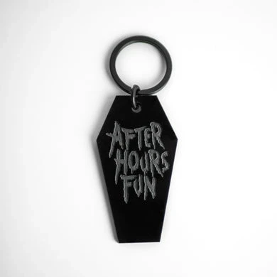 Asphalt Black Keychain