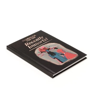 Recently Immortal Handbook Blank Journal