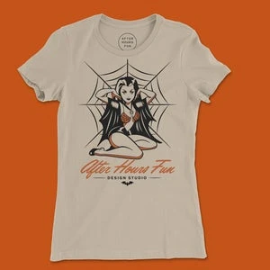 PRE-ORDER!! WOMANS HORROR BABE PREMIUM PIN UP TEE
